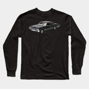 "BABY" 1967 CHEVY IMPALA SUPERNATURAL CAR Long Sleeve T-Shirt